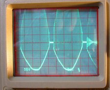 Waveform on FET Drain