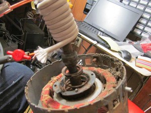 Stuck bearing